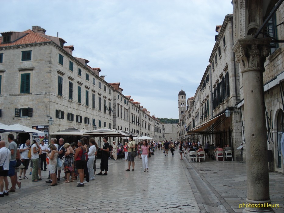 le stadum à Dubrovnik