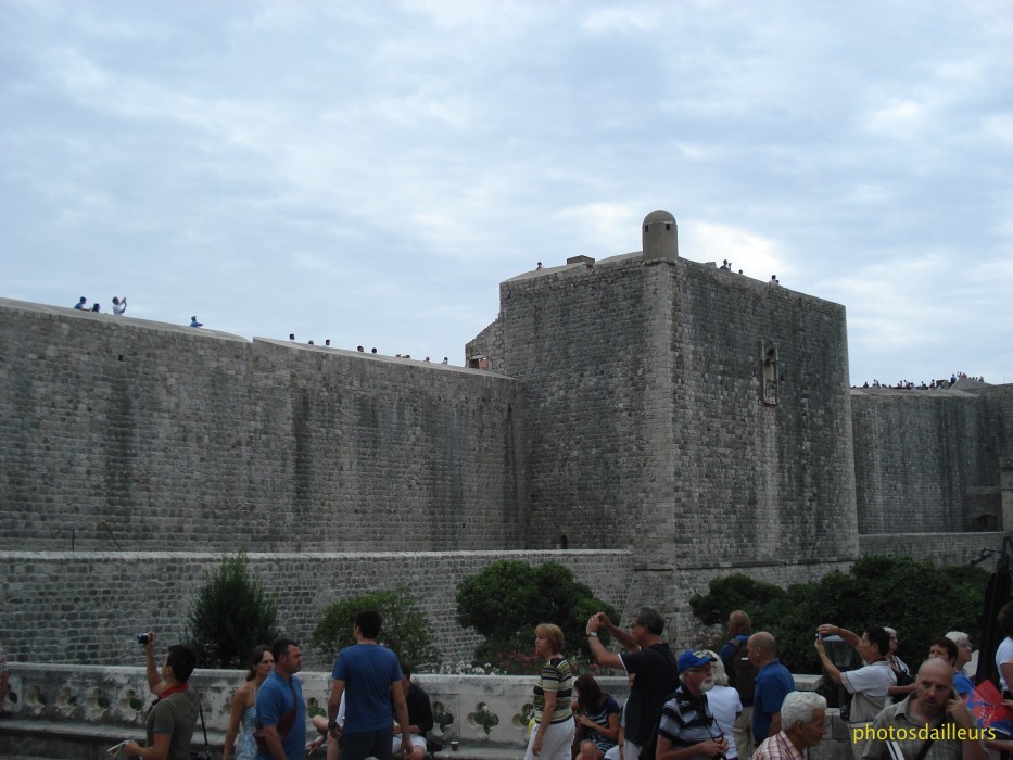 les remparts de Dubrovnik