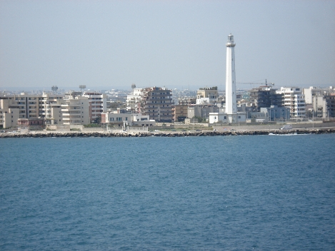 le port de Bari (Italie)