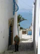 rue à Sidi Bou Said